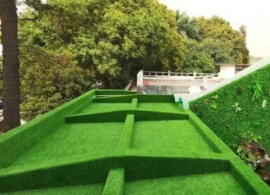 仿真植物屋顶绿化，墙体仿真绿植景观造景