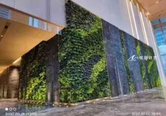 大堂植物墙，办公楼仿真绿植墙体造景景观