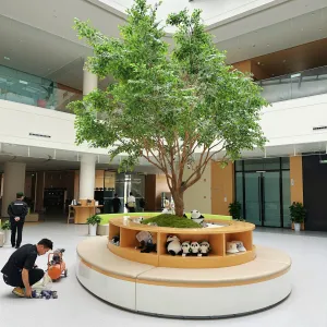 雅安服务中心仿真树景观定制落地效果